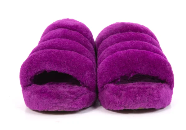 UGG FLUFF YEAH SLIDE Fur Sandals K-171299_004