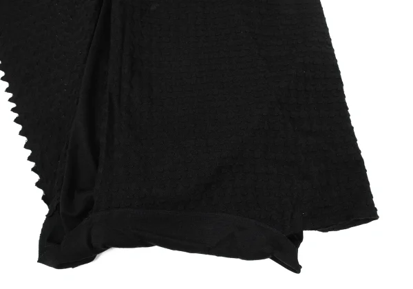 zucca Acrylic Wool Layered Design Asymmetrical Skirt K-171309_006