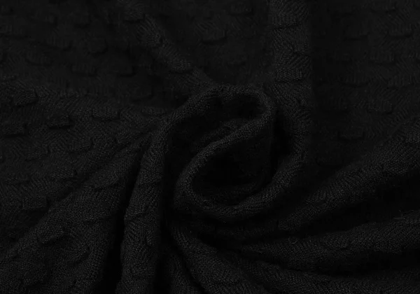 zucca Acrylic Wool Layered Design Asymmetrical Skirt K-171309_012