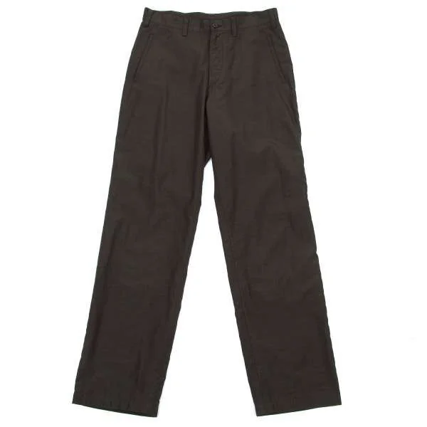 SALE】ヨーガンレールJURGEN LEHL シルクコットンパンツ 茶S
