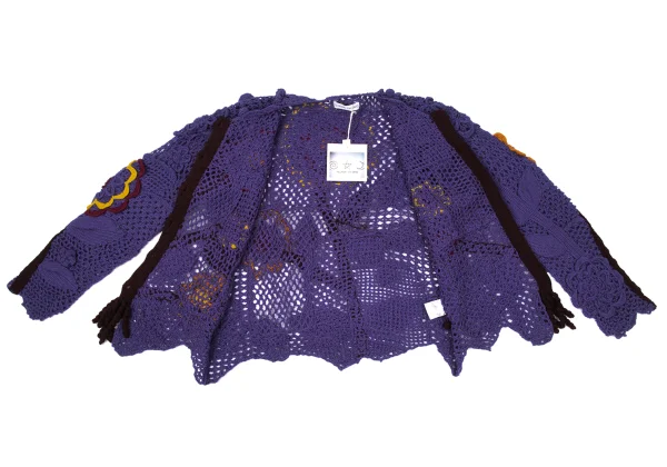 TSUMORI CHISATO Floral Knit Cardigan K-171312_012