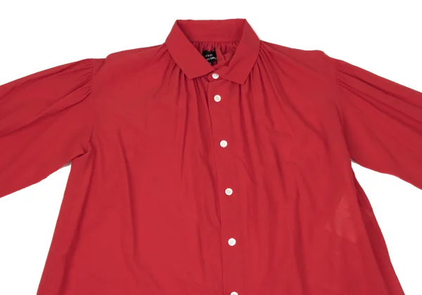 tricot COMME des GARCONS Cotton Poly Neck Gathered Shirt K-171315_003