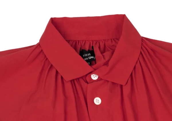 tricot COMME des GARCONS Cotton Poly Neck Gathered Shirt K-171315_004
