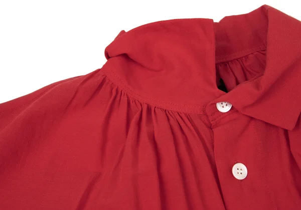 tricot COMME des GARCONS Cotton Poly Neck Gathered Shirt K-171315_005