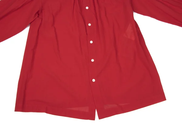 tricot COMME des GARCONS Cotton Poly Neck Gathered Shirt K-171315_010