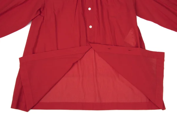 tricot COMME des GARCONS Cotton Poly Neck Gathered Shirt K-171315_012
