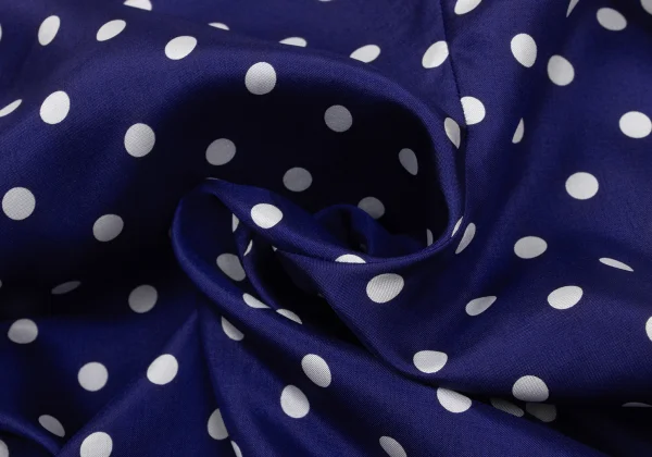 JUNYA WATANABE COMME des GARCONS Dot Print Drape Short Sleeve Shirt K-171317_013