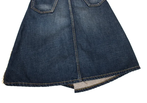 JUNYA WATANABE COMME des GARCONS Side Cut-off Reconstructed Denim Skirt K-171318_006