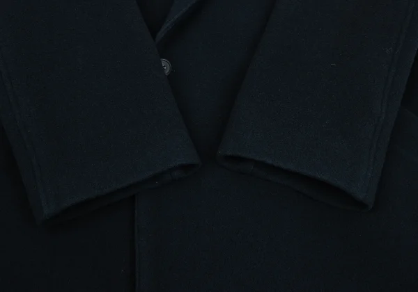 Y's for men Melton Wool Double-breasted Peaked Lapel Coat K-171323_007