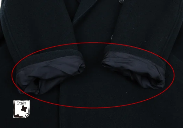 Y's for men Melton Wool Double-breasted Peaked Lapel Coat K-171323_008