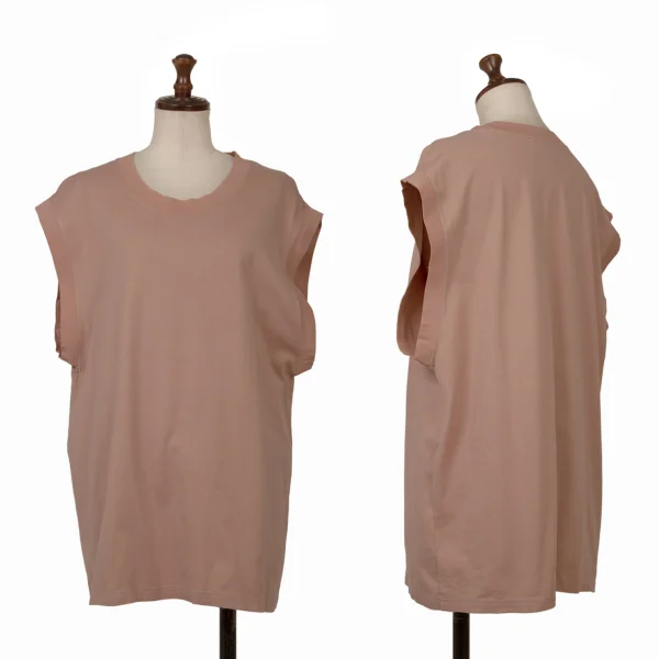 UNITED ARROWS TOKYO Cotton Sleeveless Top Pink XS-S K-171326_001