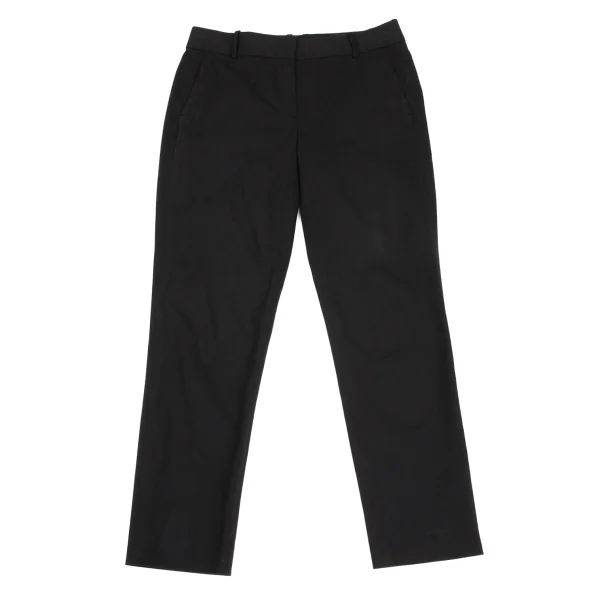 Theory Cotton Stretch Pants Black 2 K-171328_001