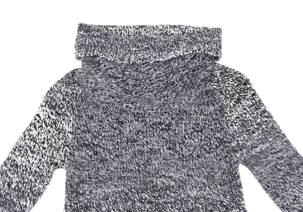 DES PRES Wool Blend Turtleneck Knit Tunic K-171330_003