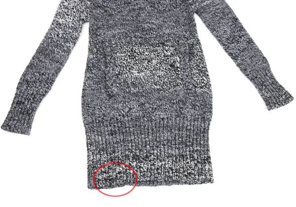 DES PRES Wool Blend Turtleneck Knit Tunic K-171330_008