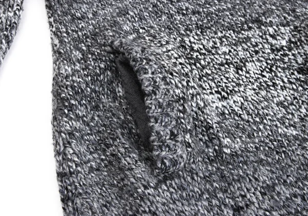 DES PRES Wool Blend Turtleneck Knit Tunic K-171330_010