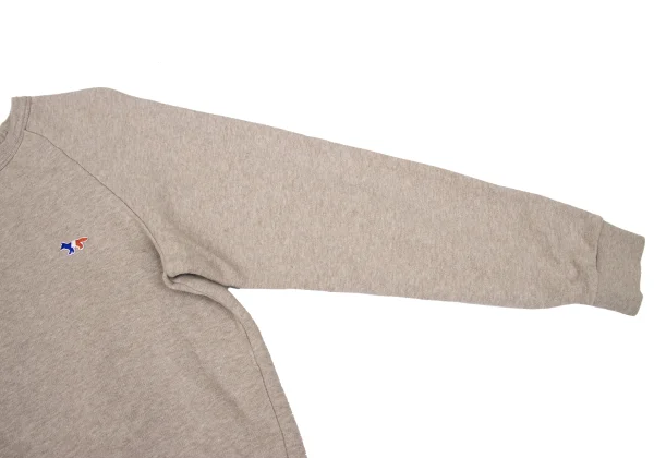 MAISON KITSUNE Tricolor Patch Fleece-lined Sweatshirt K-171332_008