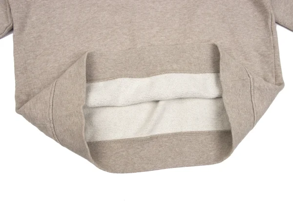 MAISON KITSUNE Tricolor Patch Fleece-lined Sweatshirt K-171332_012
