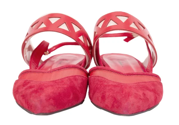 Sellenatela Mesh Switching Suede Sandal K-171334_004