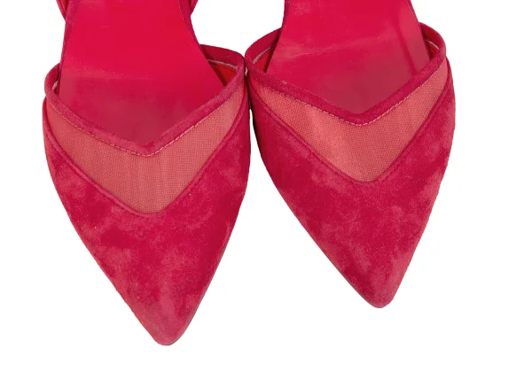 Sellenatela Mesh Switching Suede Sandal K-171334_005