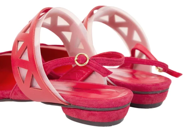 Sellenatela Mesh Switching Suede Sandal K-171334_008