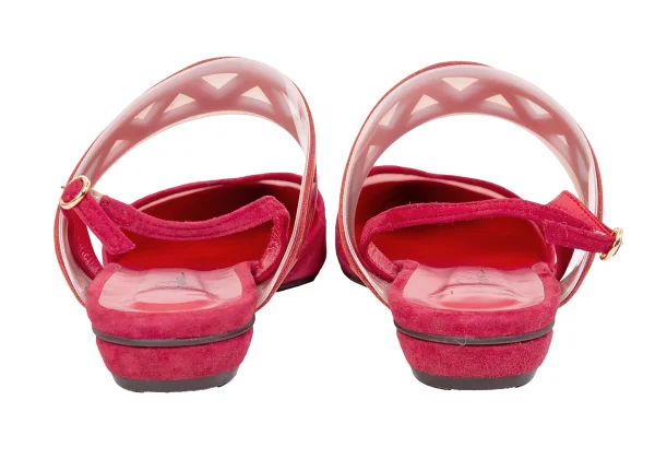 Sellenatela Mesh Switching Suede Sandal K-171334_010