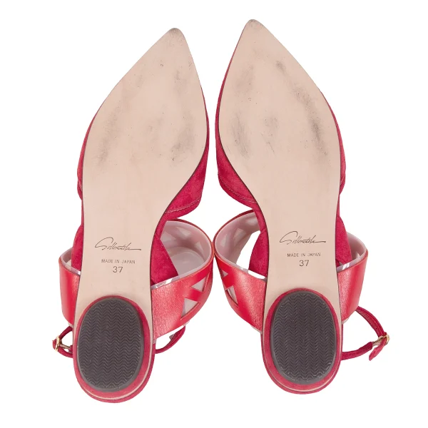 Sellenatela Mesh Switching Suede Sandal K-171334_012