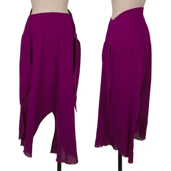ISSEY MIYAKE A-POC INSIDE Dyed Mesh Switching Pants Purple 2 K-171337_001