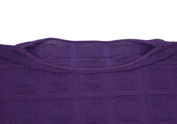 ISSEY MIYAKE A-POC INSIDE Dyed Square Mesh Short Sleeve Tops K-171339_005