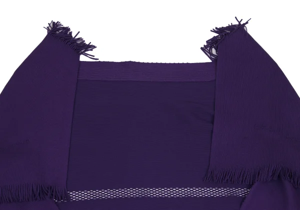 ISSEY MIYAKE A-POC INSIDE Dyed Cut-out Fringe Bolero Cardigan K-171340_003