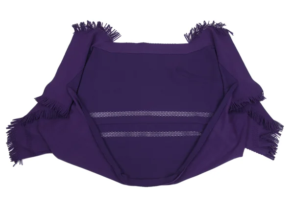ISSEY MIYAKE A-POC INSIDE Dyed Cut-out Fringe Bolero Cardigan K-171340_007