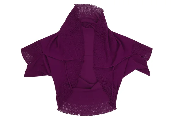 ISSEY MIYAKE A-POC INSIDE Dyed Mesh Cutting Fringe Bolero K-171341_002