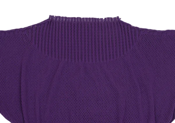 ISSEY MIYAKE A-POC INSIDE Mesh Cutting Short Sleeve Tops K-171343_003