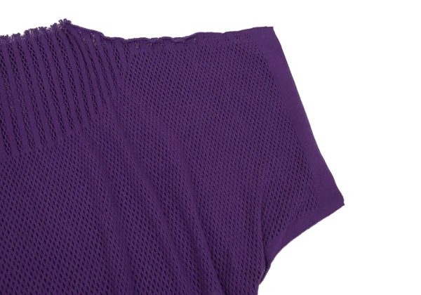 ISSEY MIYAKE A-POC INSIDE Mesh Cutting Short Sleeve Tops K-171343_006