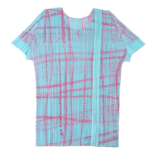 PLEATS PLEASE Patterned T Shirt K-171346_002
