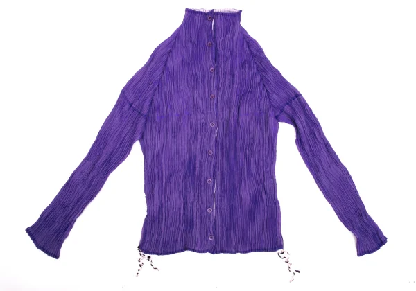 ISSEY MIYAKE FETE Reversible Pleated Shirt K-171351_003
