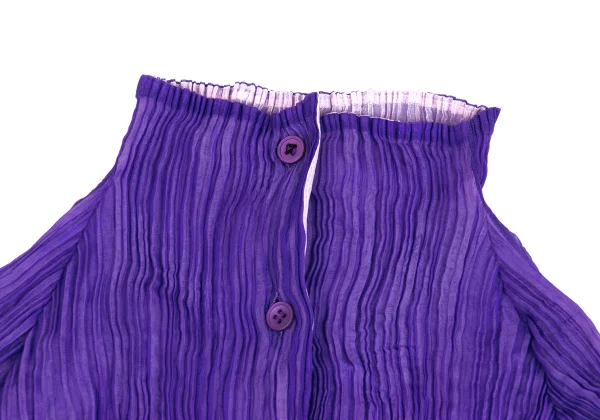 ISSEY MIYAKE FETE Reversible Pleated Shirt K-171351_005