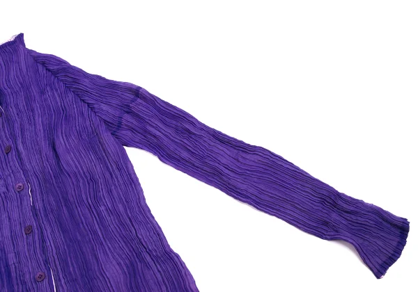 ISSEY MIYAKE FETE Reversible Pleated Shirt K-171351_007
