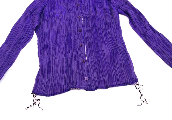 ISSEY MIYAKE FETE Reversible Pleated Shirt K-171351_009