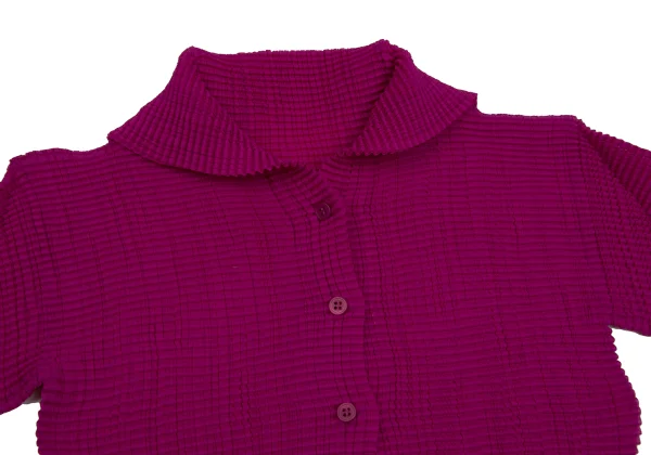 ISSEY MIYAKE Stretch Pleated Shirt K-171357_003