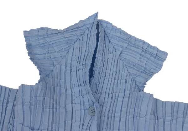 ISSEY MIYAKE Wrinkle Pleated Flare Sleeve Shirt K-171358_005