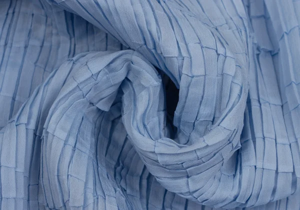 ISSEY MIYAKE Wrinkle Pleated Flare Sleeve Shirt K-171358_014