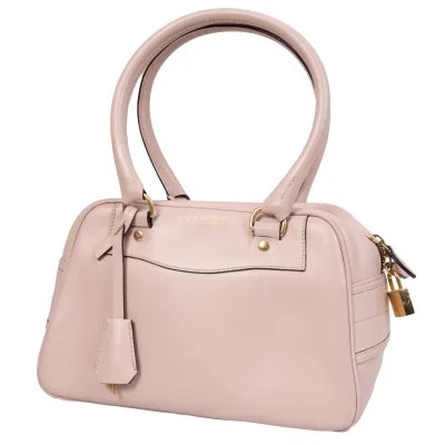 J&M DAVIDSON MINI VIVI Leather Mini Boston Bag