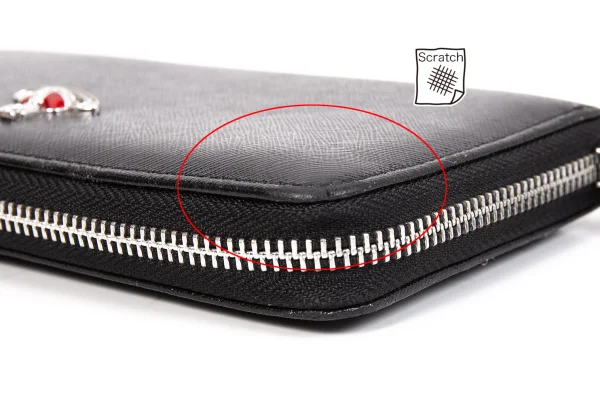 Vivienne Westwood DIAMANTE HEART Leather Wallet K-171361_006