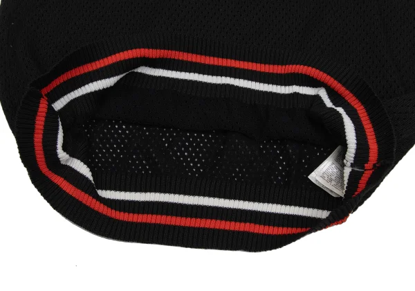 DIESEL Shoulder Zip Line Mesh Top K-171362_011