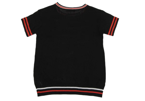 DIESEL Shoulder Zip Line Mesh Top K-171362_012