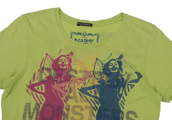 Hysterics Girl Monster Print T-shirt K-171364_002