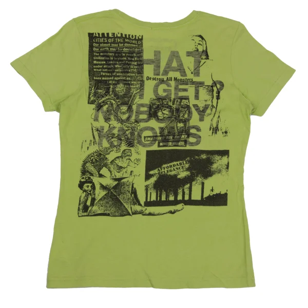 Hysterics Girl Monster Print T-shirt K-171364_012