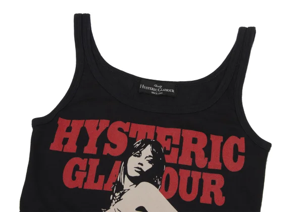 HYSTERIC GLAMOUR Girl Logo Print Tank Top K-171365_003
