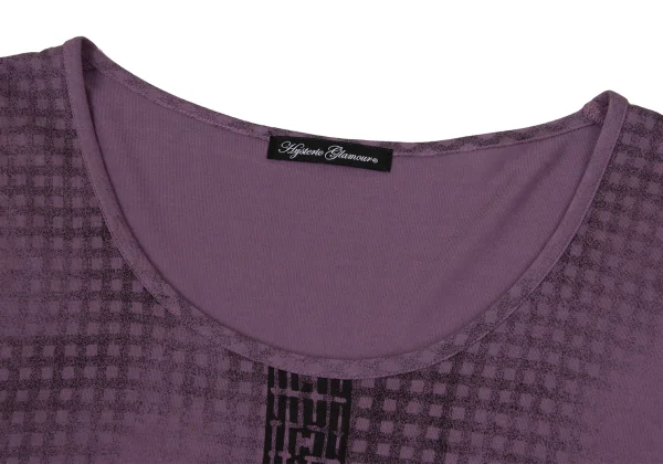 HYSTERIC GLAMOUR Girl Guitar Print T-shirt K-171368_005