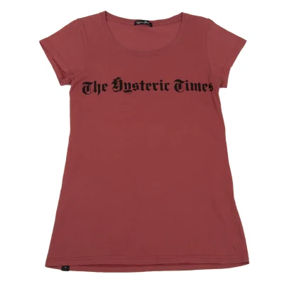 HYSTERIC GLAMOUR Girl Logo Print T-shirt